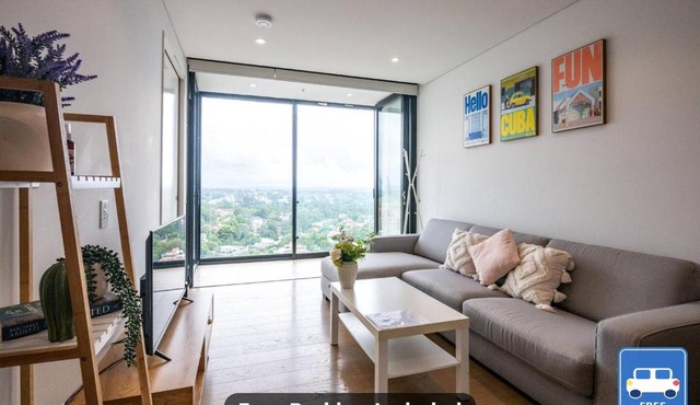High-Rise1BR Views Free Parking St Leonards