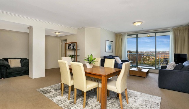 Milsons Point- ALF49 Alfred St (south) - Penthouse-Style 2BR with Harbour Views Parking by Milsons Point Station
