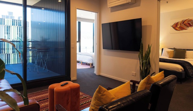 Modern 2BR 2BA Apartment | Gym, Pool + Parking