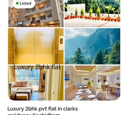 Nainital premium Luxury 2BHK in clarks, Kaichidham