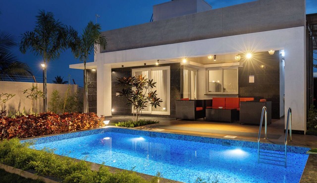 Villa Amber by Stayjade Pool 1hr HSR Hosur