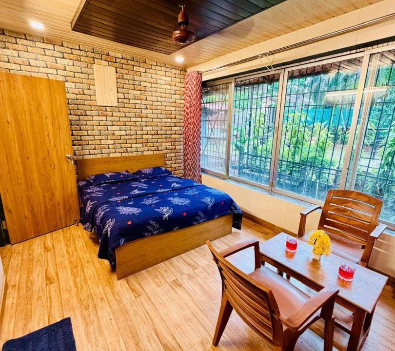 Parshwapuram Villa | The Palm Villa - The Dream Stays ll 4Ac Rooms ll Pvt Pool ll Pvt Big Garden ll Wi-Fi ll Tv