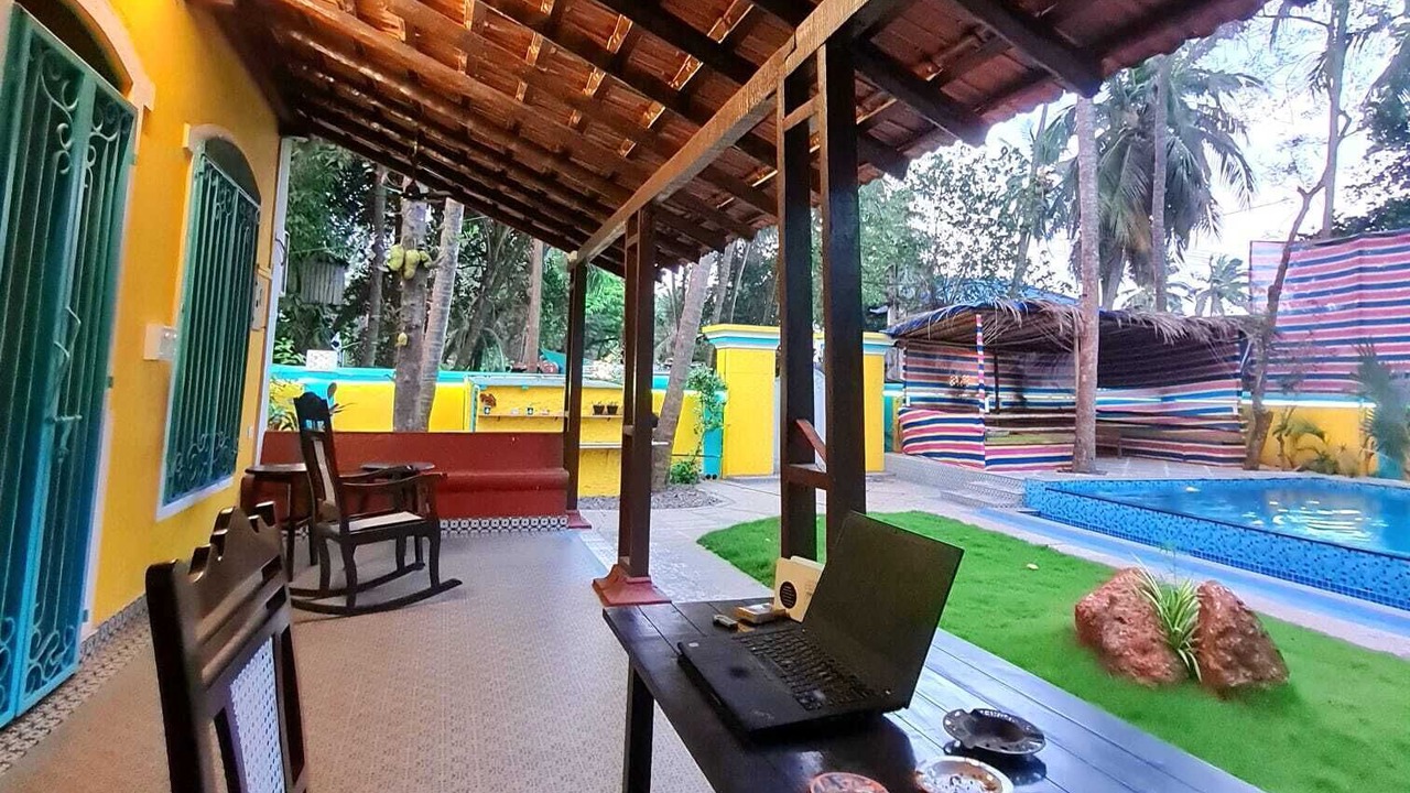 Photo of Patio Balcony in Vagator