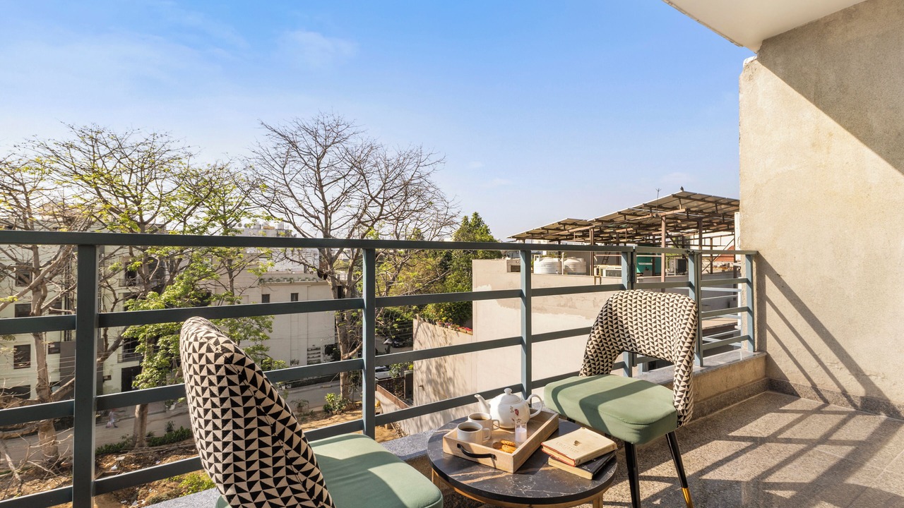 Photo of Patio Balcony in Sushant Lok