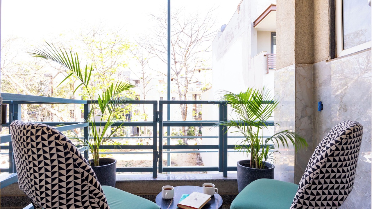 Photo of Patio Balcony in Sushant Lok