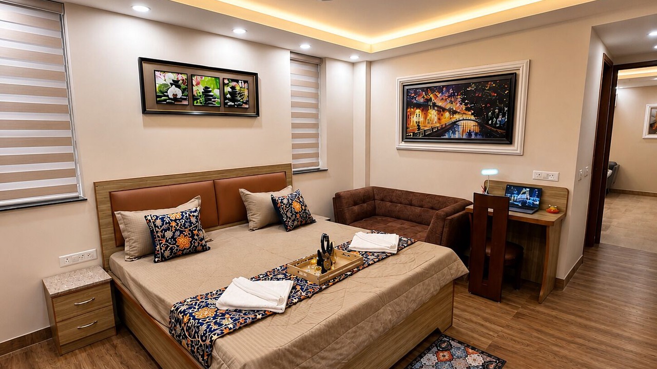 Photo of Bedroom in Sushant Lok