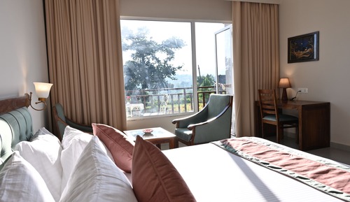Room, 1 King Bed, Balcony, Garden View