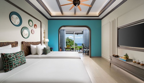 Premium Room, 2 Twin Beds (With Sit-out)