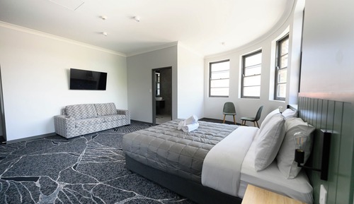 Family Quadruple Room, 1 Queen Bed with Sofa bed, Balcony, City View