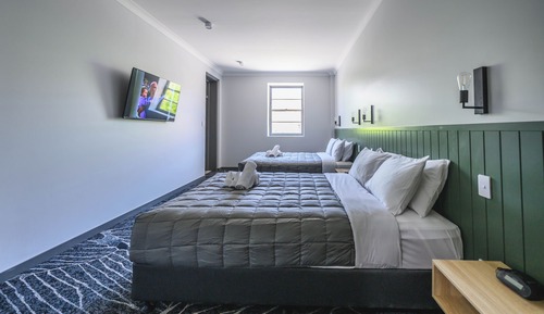 Family Quadruple Room, 2 Queen Beds, Balcony, City View