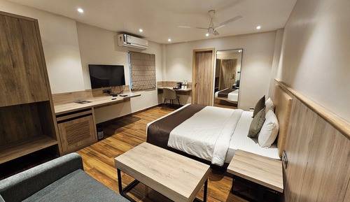 Executive Double Room, 1 King Bed, City View