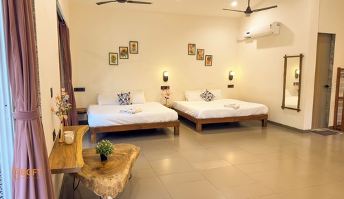 Family Double or Twin Room, Balcony