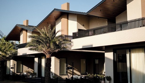 Luxury Villa, Garden View