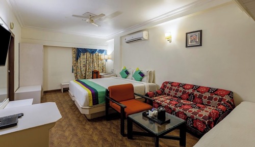Deluxe Twin Room, 1 Bedroom, Balcony, City View