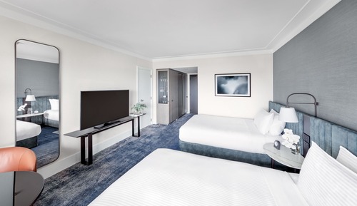 Classic Room, 2 Double Beds, City View