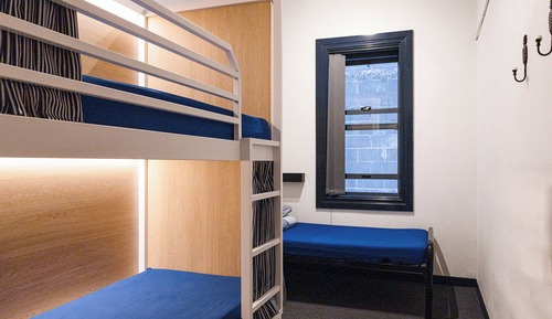 3 Bed Mixed Dorm (1 x bunk bed and 1 x single bed)