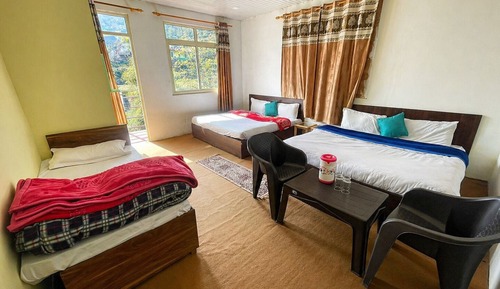 Family Quadruple Room, Balcony, Mountain View