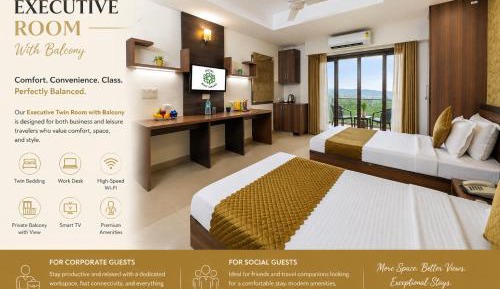Deluxe Double or Twin Room with Balcony