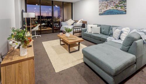 Two-Bedroom Apartment with Mountain View