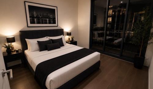 Three-Bedroom Premium Apartment with Balcony