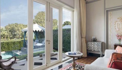 Raffles Oasis Suite: Bottle of wine| Complimentary Airport Pickup and Drop| 20% off on Spa| Chef special arrival amenities| yoga, sacred Morning & Evening Aarti| Daily Tea, curated walk, bird watching, folk dance,Pottery,Mehendi, Astrology