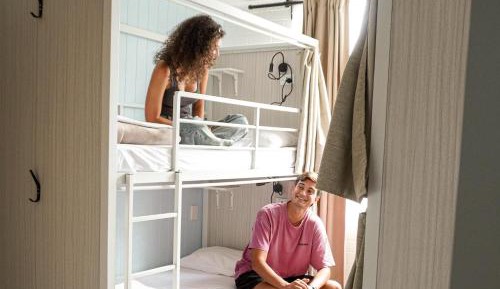 Bed in 4-Bed Mixed Dormitory Room (18-35 years old only)