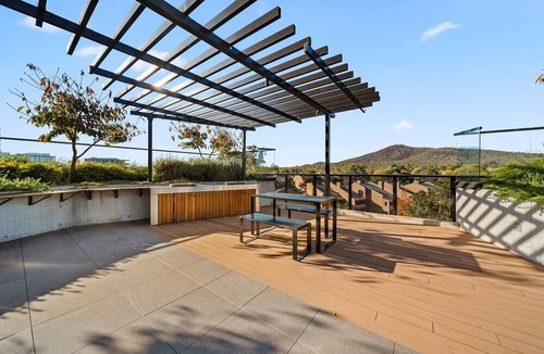 Reid Apartment | Bright Unit with Secure Parking and Garden Access