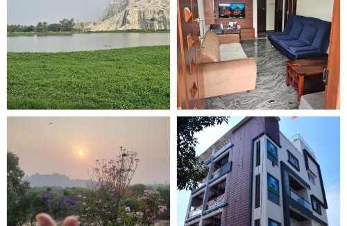 Narasapura Apartment | Cozy 2 Bhk flat with mountain and lake view