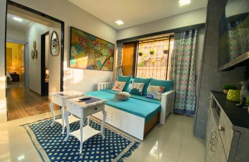 Ranwar Apartment | ConnektHomes - Saba heritage Charming Apartment in Bandra West