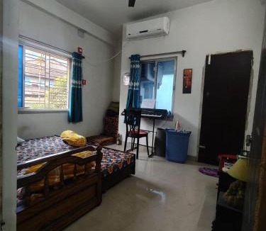 Kolkata Apartment | Cozy Fully Furnished Affordable 1BHK AC TV