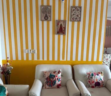 Barasat Apartment | Azure Courtyard - vibrant and cozy vibe