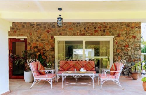 Faridabad Villa | ELIVAAS Signature The Aravalli Reserve The Isley Pet-Friendly Villa with Pool, Gazebo and Sit Out