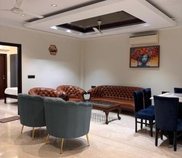 Saket Apartment | Fortune Home Service Apartment, 3BHK, J-130 Near Max Hospital