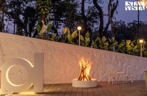 Suntikoppa House | StayVista at Mudra Tattva - Pvt Pool,Lawn,Jacuzzi 2BR Luxury Rooms
